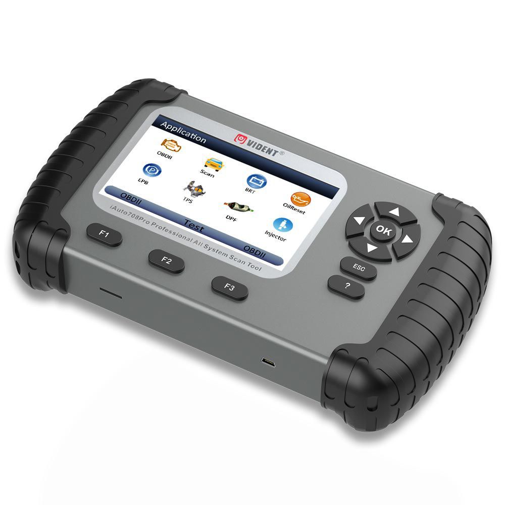 VIDENT iAuto708 Pro Professional All System Scan Tool OBDII Сканер Автомобильный Диагностический Инструмент
