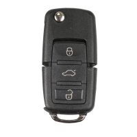 5件/批Xhorse Volkswagen B5型遥控钥匙3按钮板X001-01