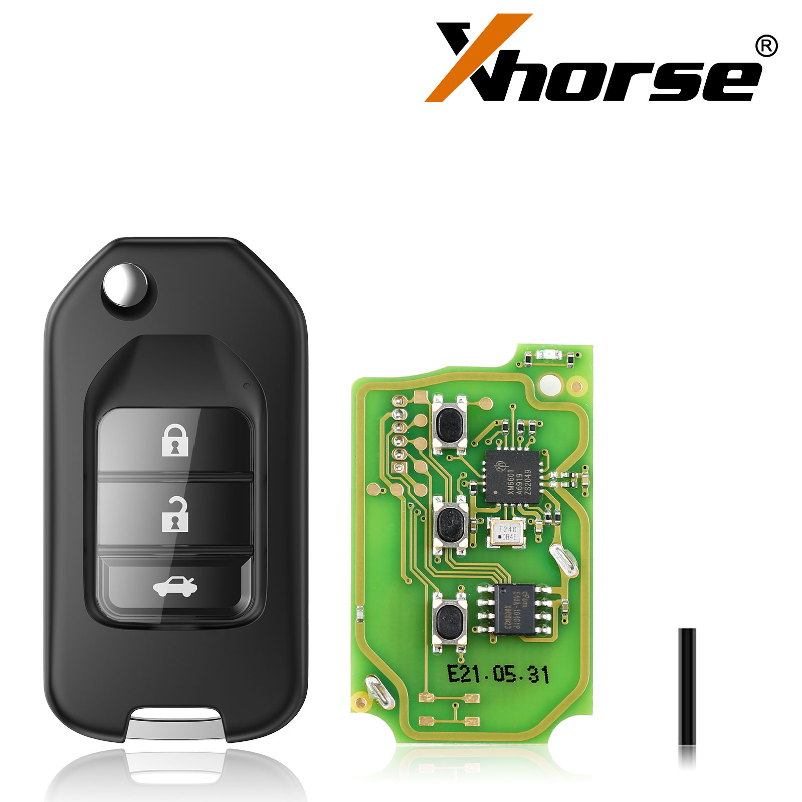 XHORSE VVDI2 Honda кабель универсальный дистанционный ключ 3 кнопки (отдельная упаковка) 5 / партия