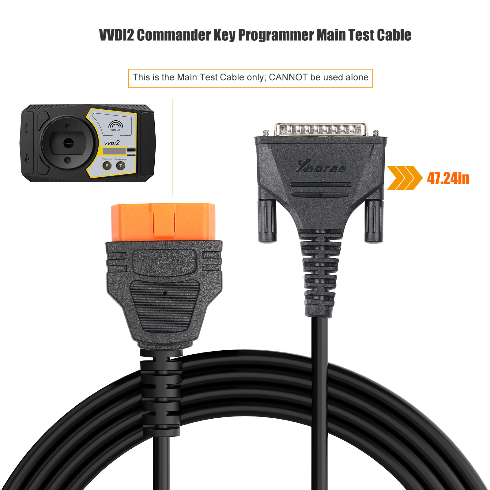 главный тестовый кабель Xhorse VVDI2, используемый командором VVDI 2