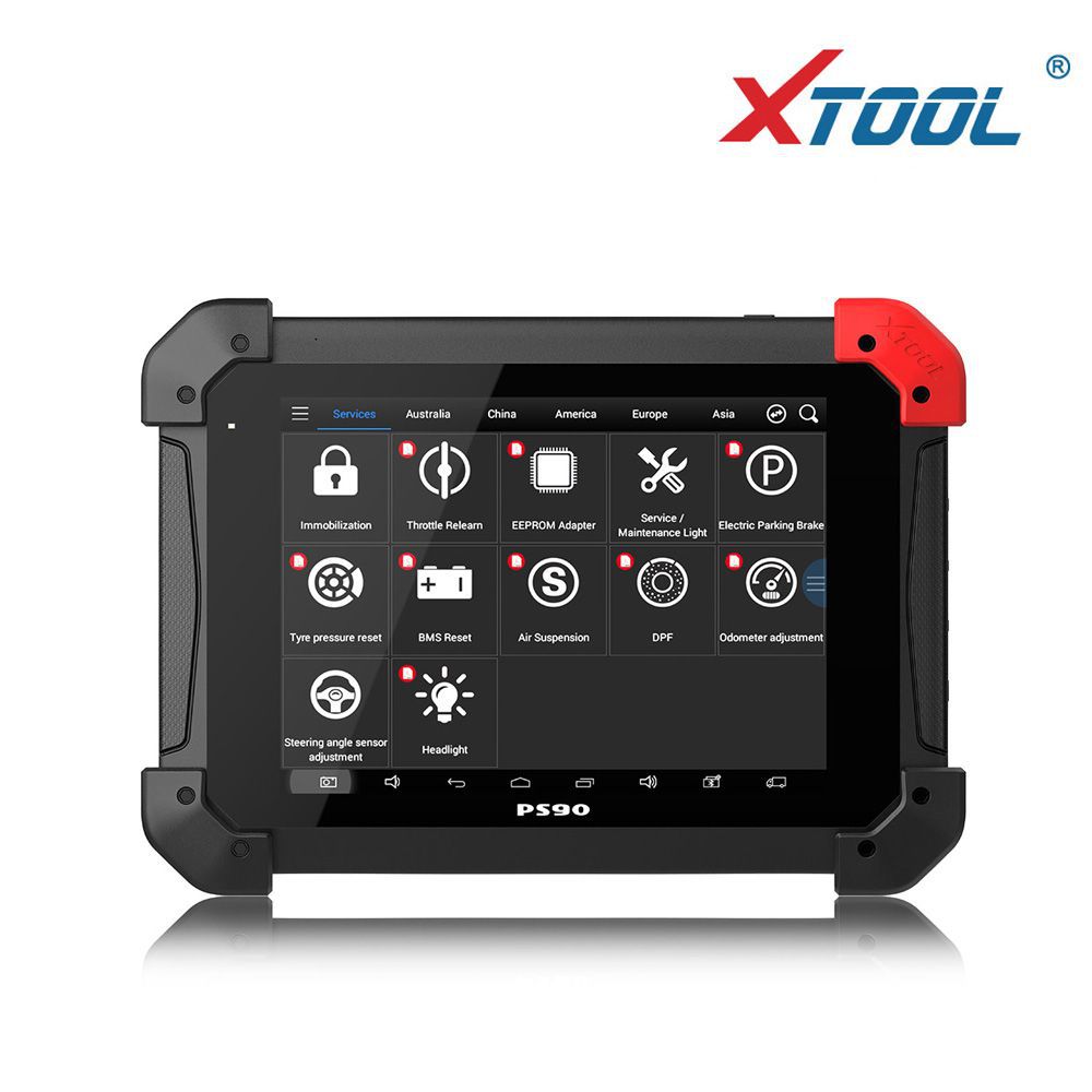 XTOOL PS90 PRO Поддержка системы диагностики автомобилей и грузовиков Специальные функции Бесплатное обновление онлайн