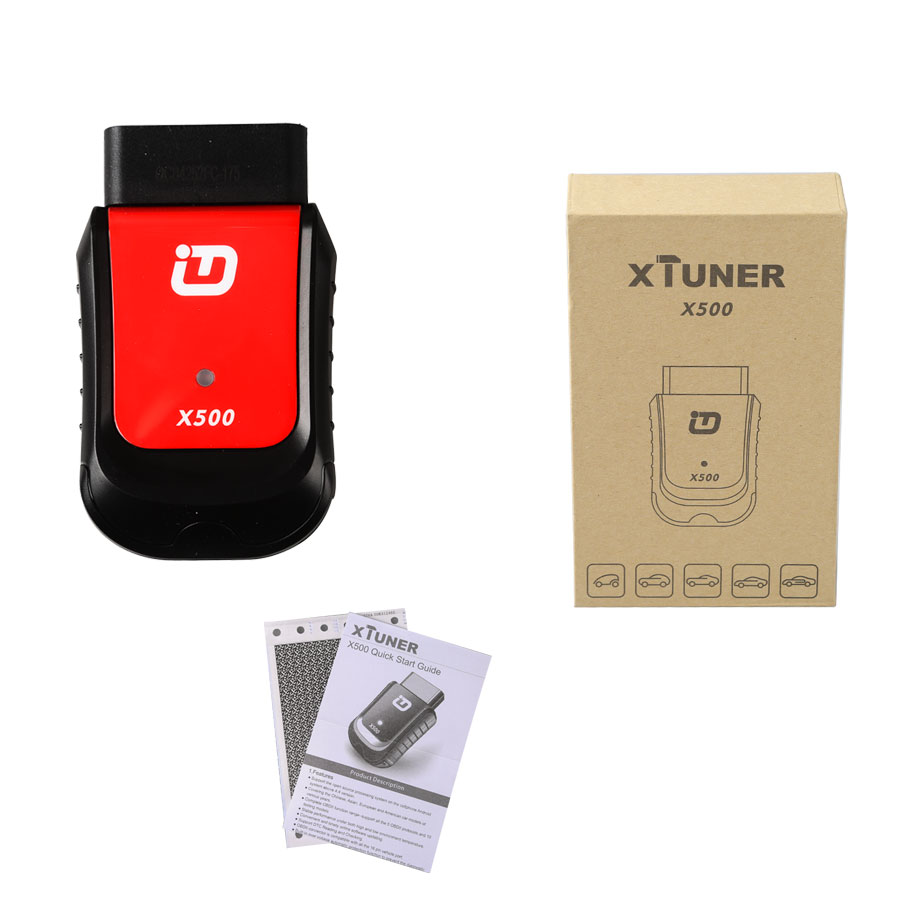 XTUNER X500 Bluetooth Special Function Diagnostic Tool works with Android Phone/Pad