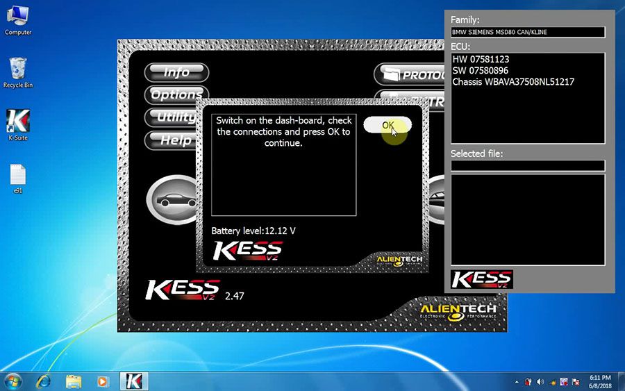 программное обеспечение KESS V2 V2